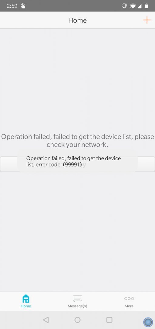I get this error every time I start the android app.